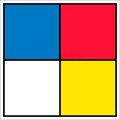 National Marker Co NMC Hazardous Materials Systems Label, 15-1/2in X 15-1/2in, Red/Yellow/White/Blue, 5/Pk HMS15P